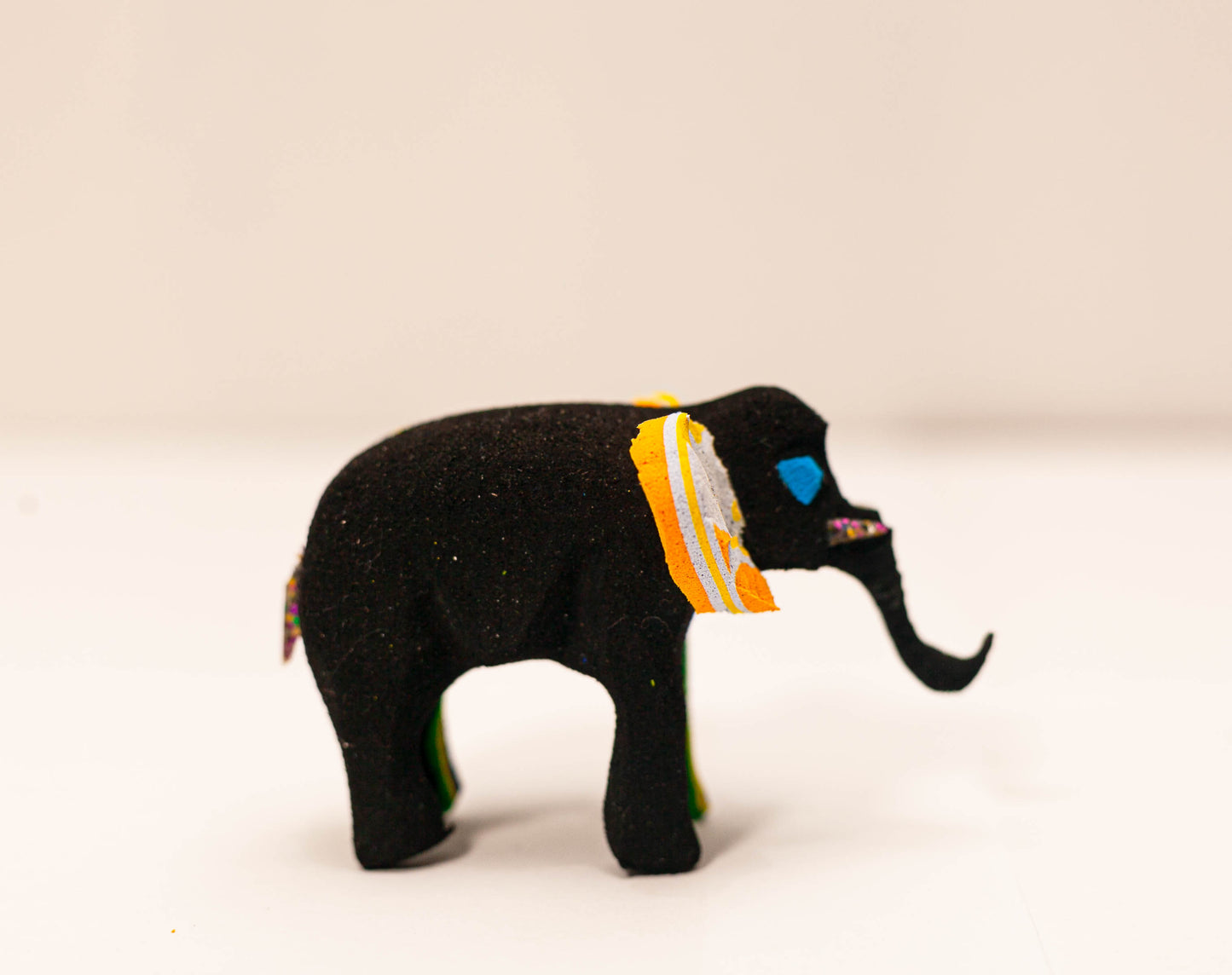 Elephant Sculpture – Mini Recycled Flip Flop Handmade Eco Art