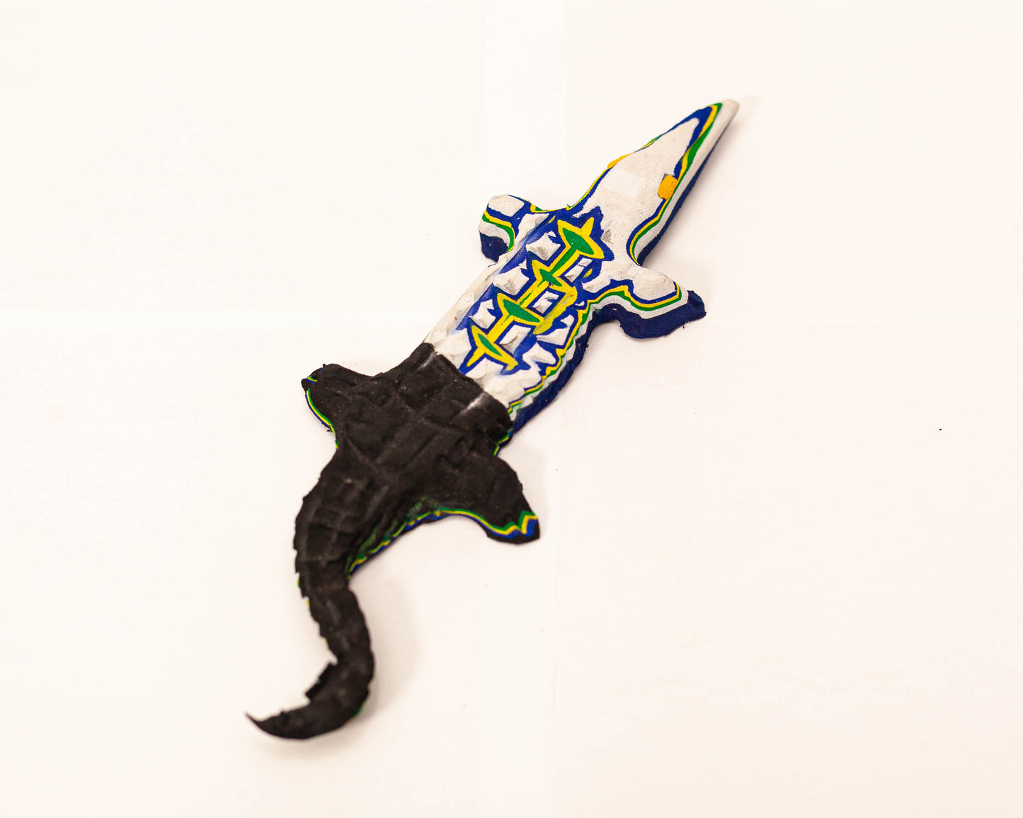Crocodile Sculpture – Recycled Flip Flop Handmade African Art