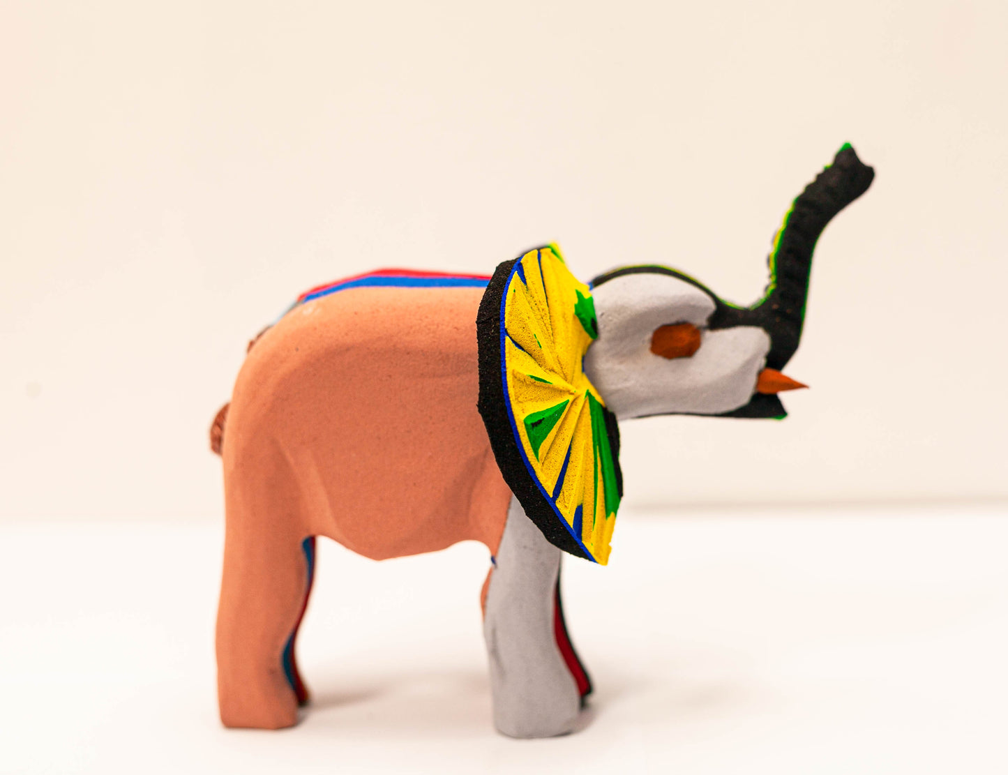 Elephant Sculpture – Mini Recycled Flip Flop Handmade Eco Art