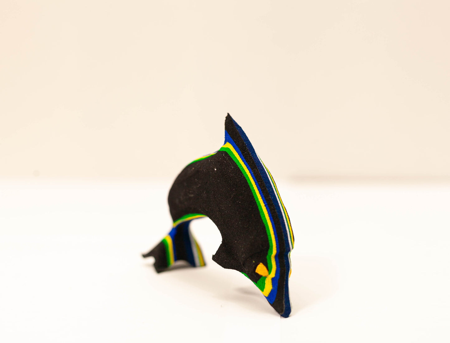 Dolphin Sculpture – Recycled Flip Flop Handmade Marine Art